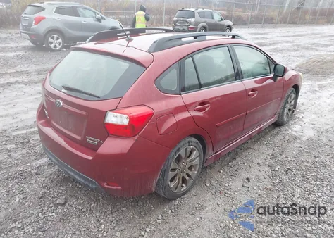 2013 Subaru Impreza 2.0I Sport Premium from USA, damaged, VIN JF1GPAL69D2865243